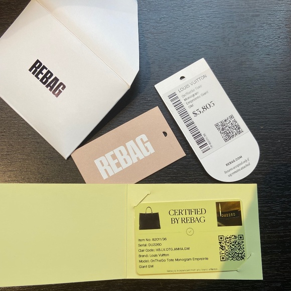 Louis Vitton OnTheGo Monogram Tote Empreinte Giant GM Bucket - Picture 9 of 9